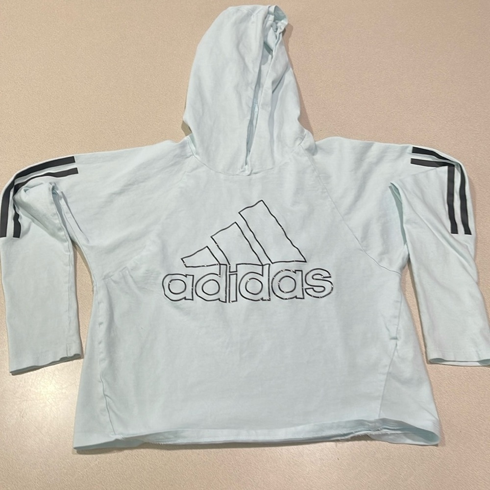 Girls lightweight Adidas hoodie S